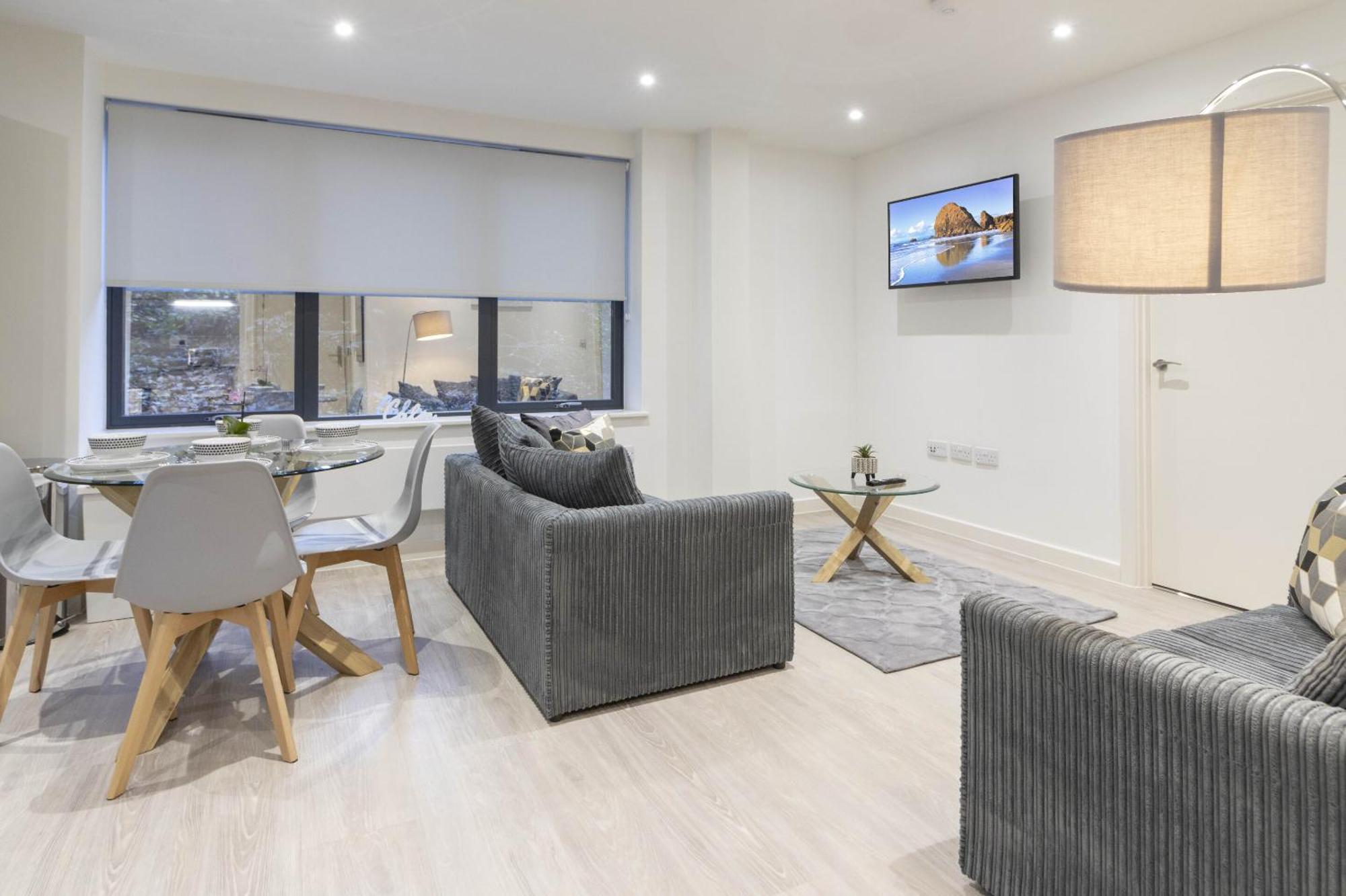 דירות אקסטר Linacre 1&2 - One And Two Bed Flat Behind The Cathedral With Free Parking And Fast Wifi חדר תמונה